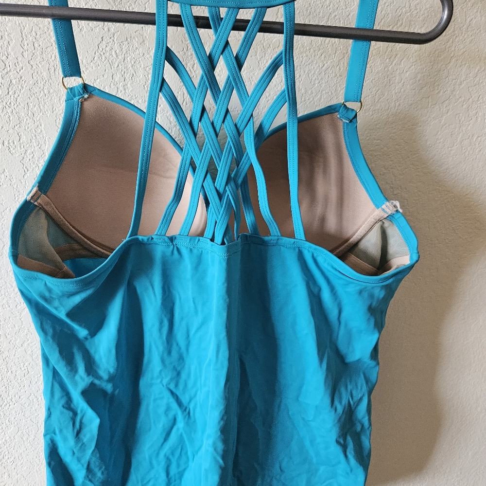 NWOT Cacique SWIM tankini. 40C - Picture 2 of 3